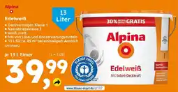 Globus Baumarkt Alpina Edelweiß Angebot