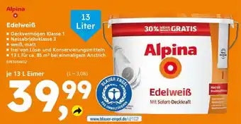Globus Baumarkt Alpina Edelweiß Angebot