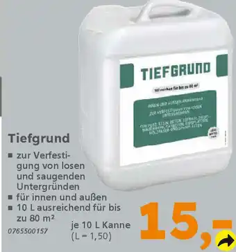 Globus Baumarkt Tiefgrund Angebot