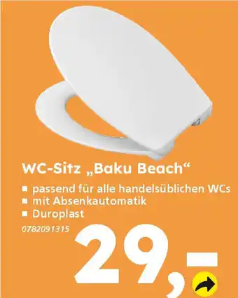 Globus Baumarkt WC-Sitz „Baku Beach“ Angebot