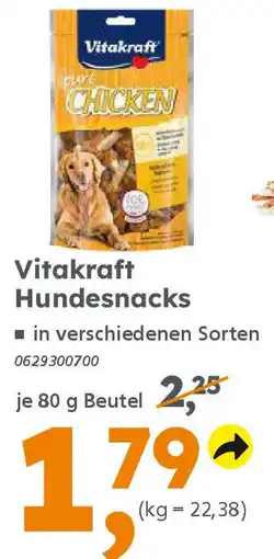Globus Baumarkt Vitakraft Hundesnacks Angebot