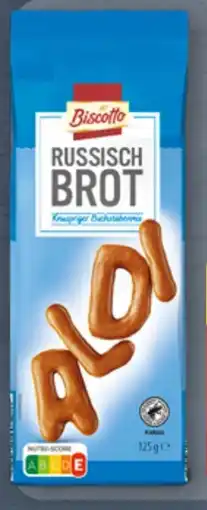 Aldi Nord Biscotto Russisch Brot Angebot