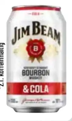 trinkgut Jim Beam Bourbon Whiskey & Cola Angebot