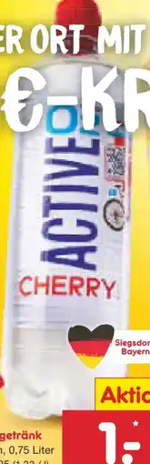 Netto Marken-Discount Adelholzener Active O2 Cherry Angebot