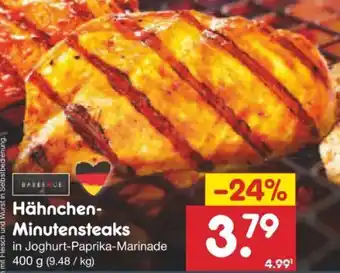 Netto Marken-Discount Barbeque Hähnchen-Minutensteaks Angebot