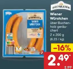 Netto Marken-Discount Hofmaier Wiener Würstchen Angebot
