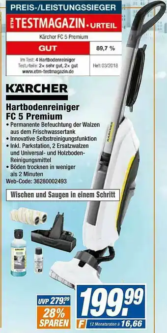 Expert Kärcher Hartbodenreiniger Fc 5 Premium Angebot