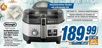 Expert Delonghi Heißluftfritteuse Und Multicooker Fh1396-1 Extra Chef Plus Angebot