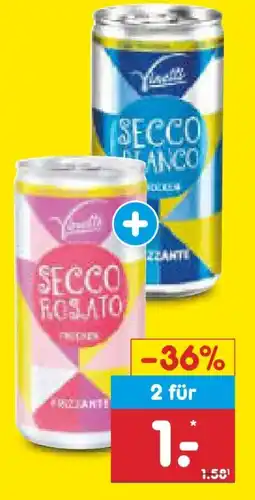 Netto Marken-Discount Vinetti Secco Bianco Frizzante Angebot