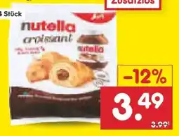 Netto Marken-Discount Ferrero Nutella Croissant Angebot