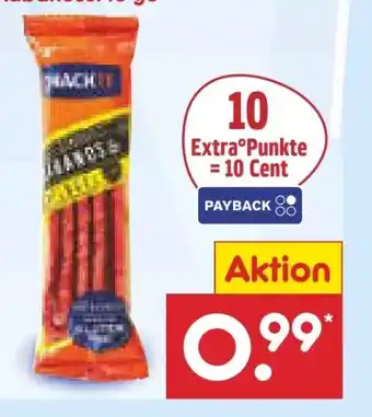 Netto Marken-Discount Snack !t Kabanossi to go Angebot