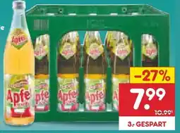 Netto Marken-Discount Fruchtinsel Apfel Schorle Angebot