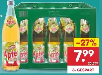 Netto Marken-Discount Fruchtinsel Apfel Schorle Angebot