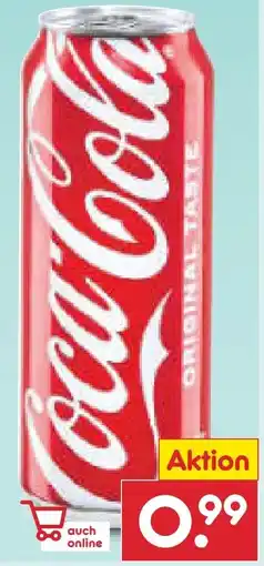 Netto Marken-Discount Coca-Cola Cola Angebot