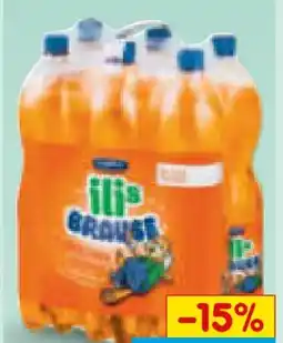 Netto Marken-Discount Ileburger Sachsenquelle Apfelsinen-Brause Angebot