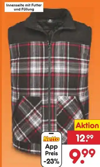 Netto Marken-Discount Herren Fleeceweste Angebot