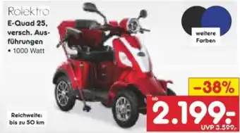 Netto Marken-Discount Rolektro Elektromobil E-Quad 25 Angebot