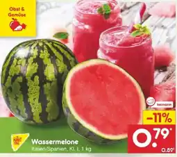 Netto Marken-Discount MarktTag Wassermelone Angebot