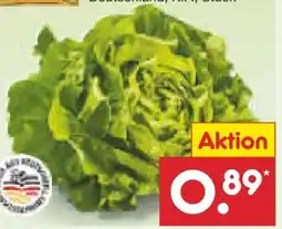 Netto Marken-Discount Heimat Kopfsalat Angebot