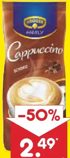Netto Marken-Discount Krüger Family Cappuccino Schoko Angebot