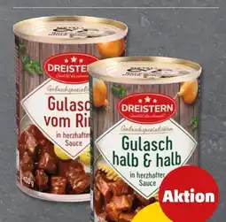 PENNY Dreistern Gulasch Halb Angebot