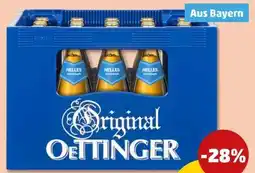 PENNY Oettinger Vollbier Hell Angebot