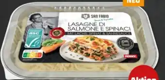 PENNY San Fabio Lachs-Spinat-Lasagne Angebot