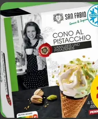 PENNY San Fabio Cono al Pistacchio Angebot