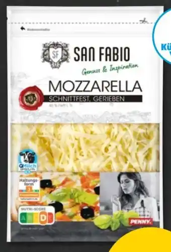 PENNY San Fabio Mozzarella Angebot