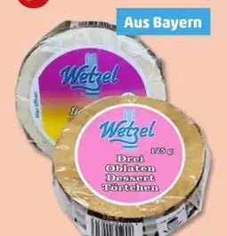 PENNY Wetzel Drei Oblaten Dessert Törtchen Angebot