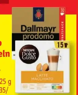 Lidl Nescafé Dolce Gusto Kapseln Latte Macchiato Angebot