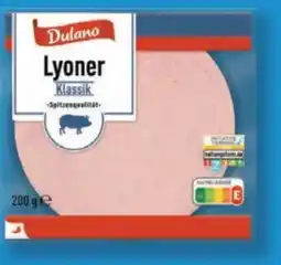 Lidl Dulano Lyoner Angebot