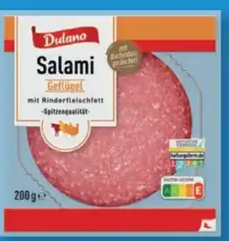 Lidl Dulano Geflügel-Salami Angebot