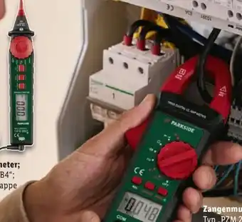Lidl Parkside Multimeter PZM 2 B4 Angebot
