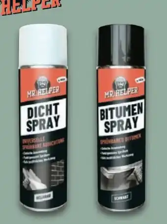 Lidl Mr. Helper Bitumen-Spray Angebot