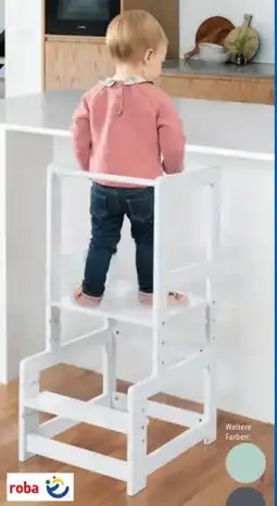 Lidl Roba Höhenverstellbarer Lernturm Angebot