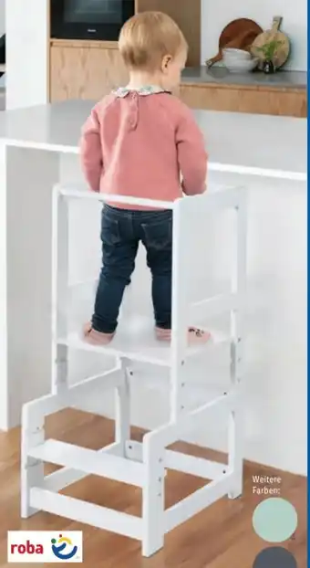 Lidl Roba Höhenverstellbarer Lernturm Angebot