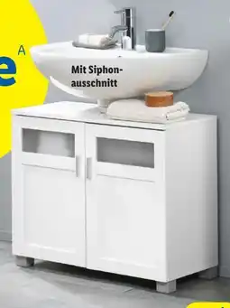 Lidl Livarno Home Waschbeckenunterschrank Basel Angebot