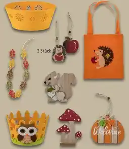 Lidl Livarno Home Keramik-Herbstdekoration Angebot