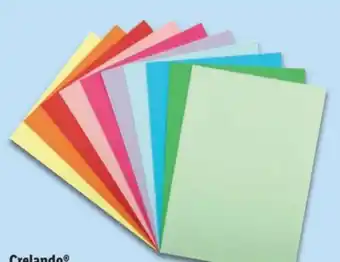 Lidl Crelando Farbpapier Angebot