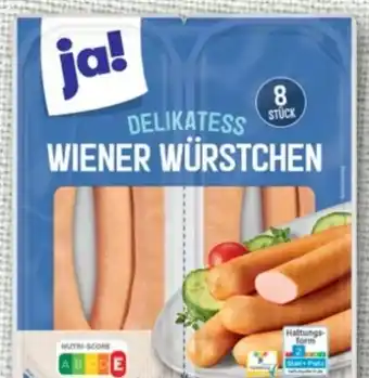 nahkauf ja! Wiener Würstchen Angebot