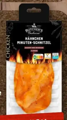 nahkauf Butcher’s Barbecue Hähnchen-Minuten Schnitzel Angebot