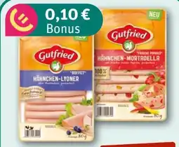 nahkauf Gutfried Geflügel Aufschnitt Hahnchen-Lyoner Angebot