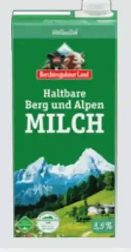 Edeka Xpress Berchtesgadener Land Haltbare Berg und Alpen-Milch Angebot