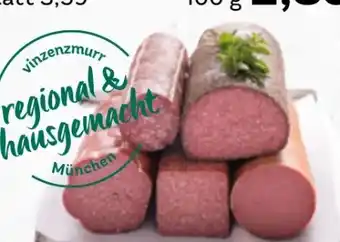 Edeka Xpress Vinzenzmurr Rohwurst Aufschnitt Angebot