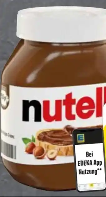 Edeka Ferrero Nutella Nuss-Nugat Creme Angebot
