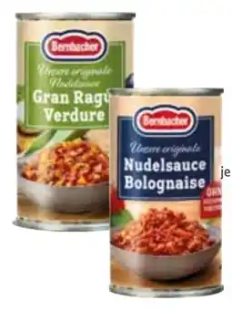 Edeka Bernbacher Unsere originale Nudelsauce Bolognaise Angebot