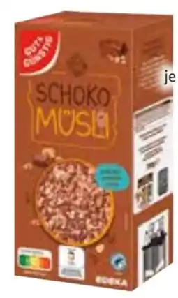 Edeka Gut & Günstig Schoko Knusper Müsli Angebot