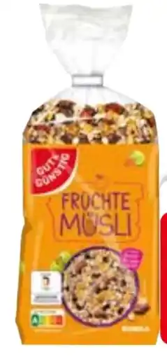 Edeka Gut & Günstig Früchte-Müsli Angebot