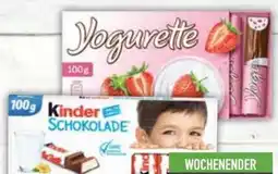 E-Center Ferrero Kinder Schokolade Angebot